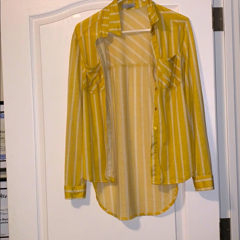 long sleeve striped shirt